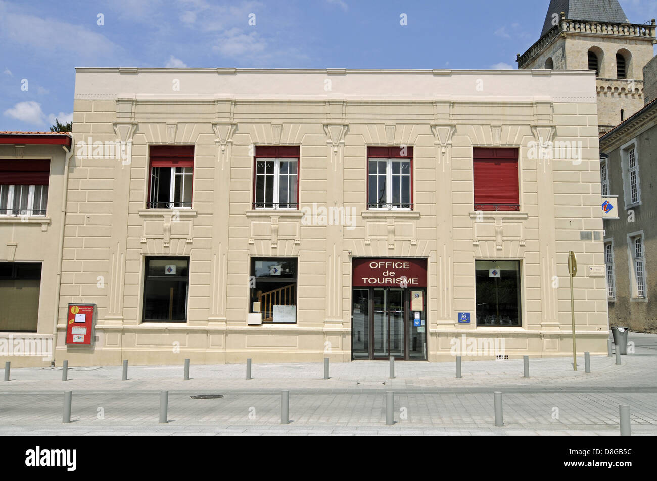 Tourist-information Stockfoto