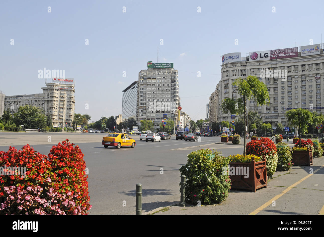 Piata Victoriei Square Stockfoto