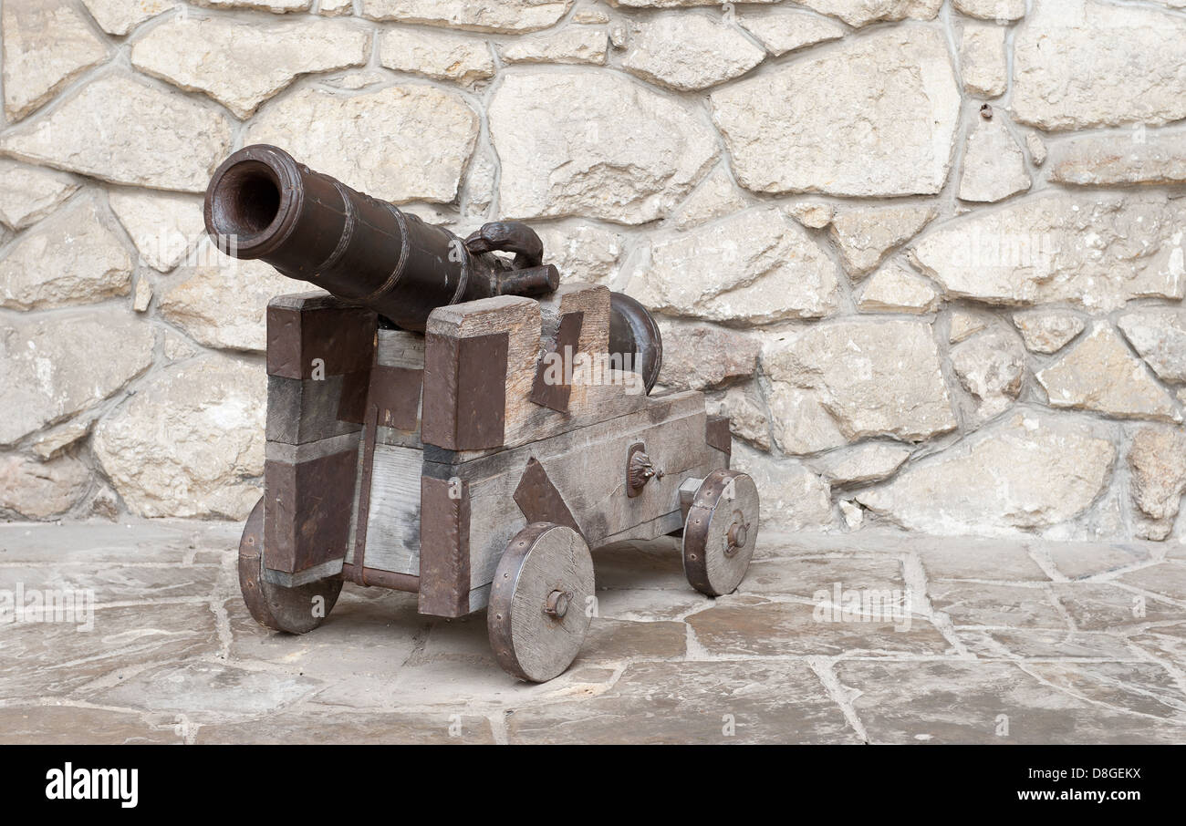 Alte Kanone Stockfoto