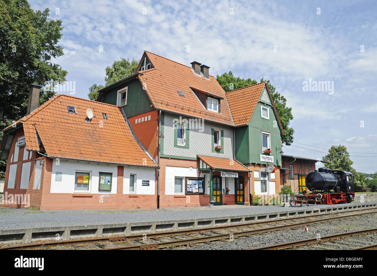 Eisenbahnmuseum Stockfoto