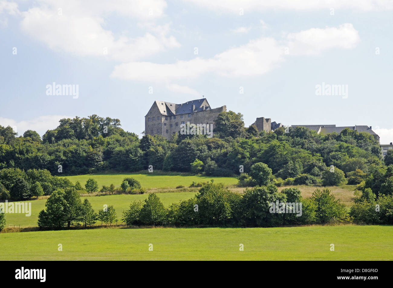 Sitz der ehemaligen Fürsten Stockfoto