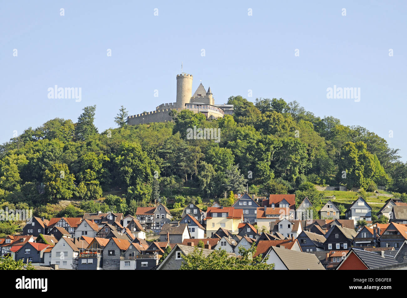 Allgemeines über die Stadt Stockfoto