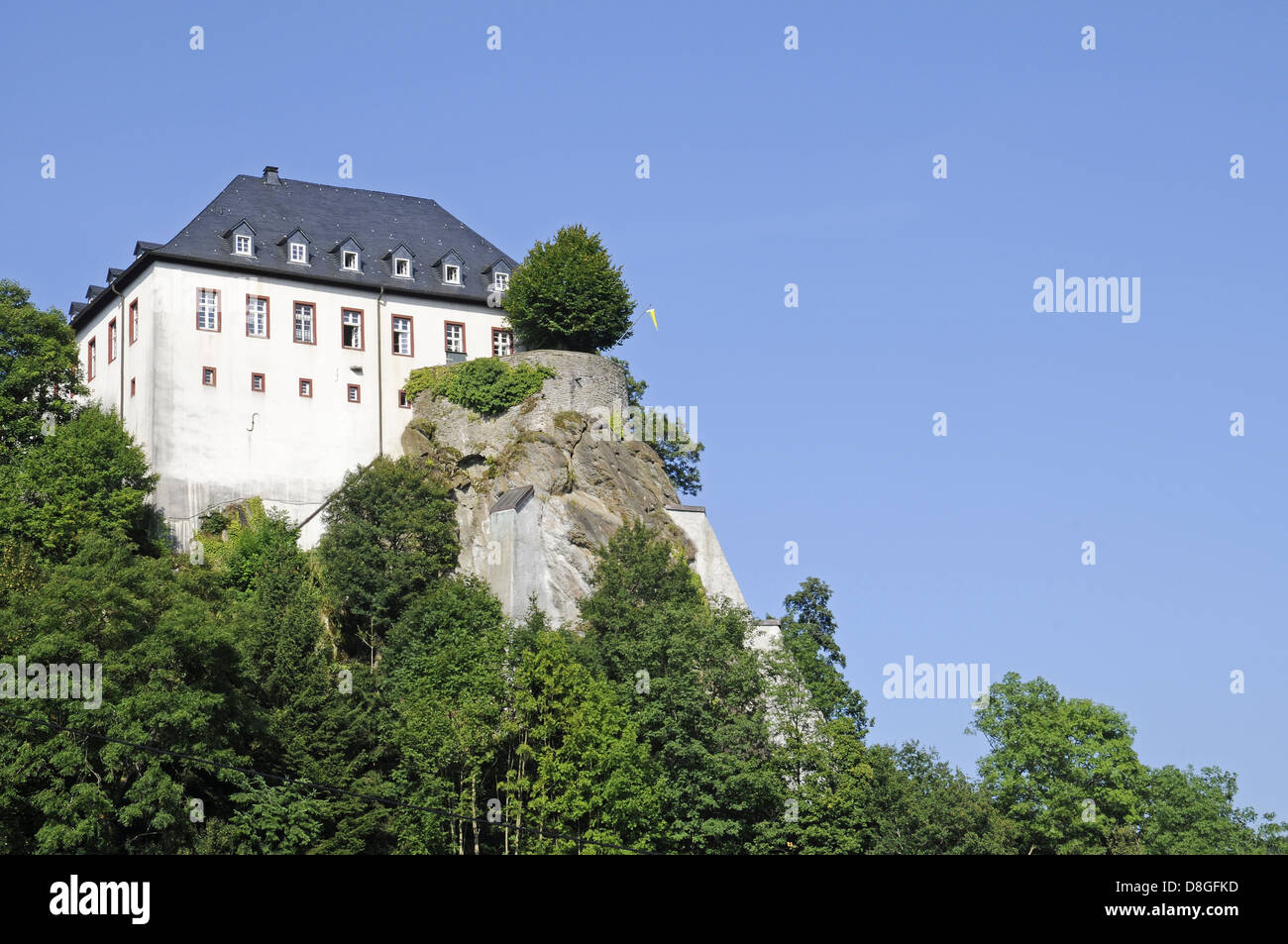 Burg Bilstein Stockfoto