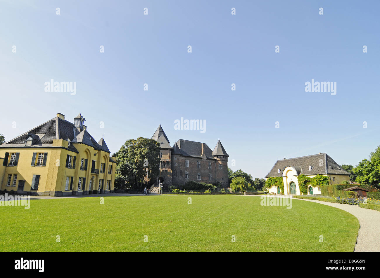 Schlosspark Stockfoto