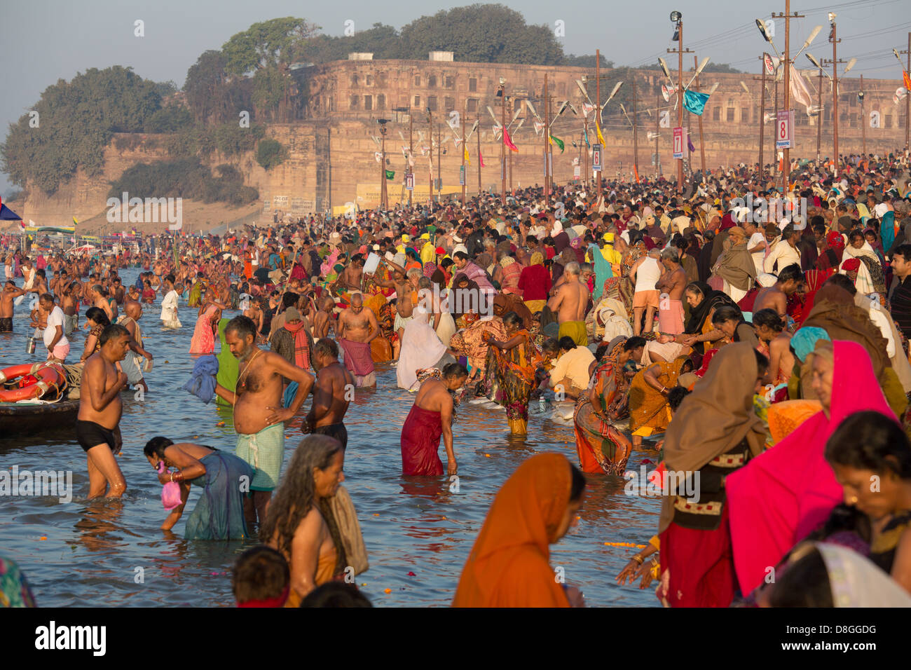 Kumbh Mela, Allahabad, Indien Stockfoto