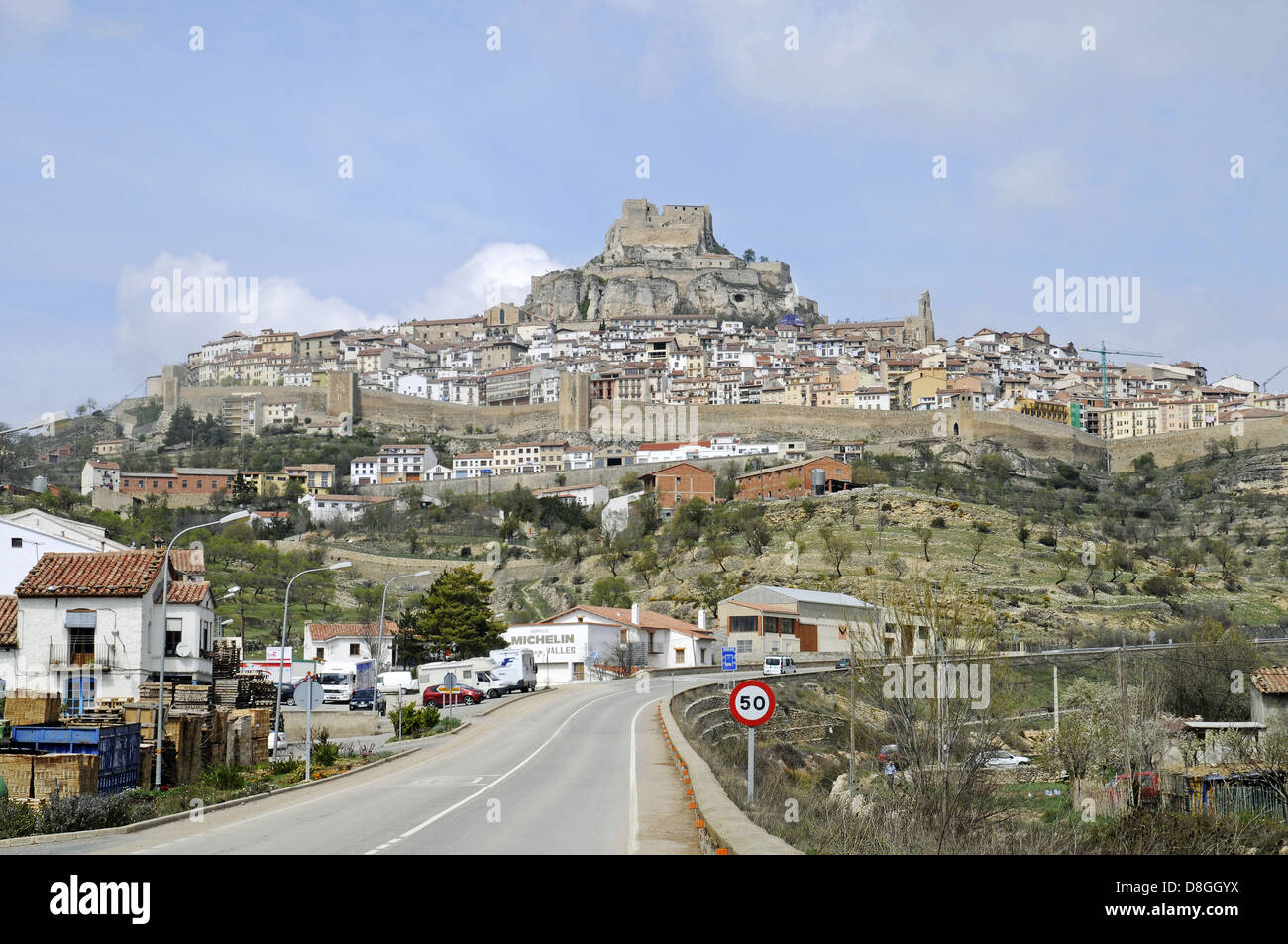 Blick auf die Stadt Stockfoto