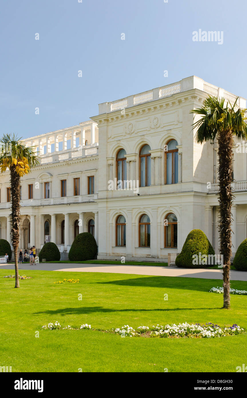 Livadia-Palast, Jalta, Krim, Ukraine Stockfoto