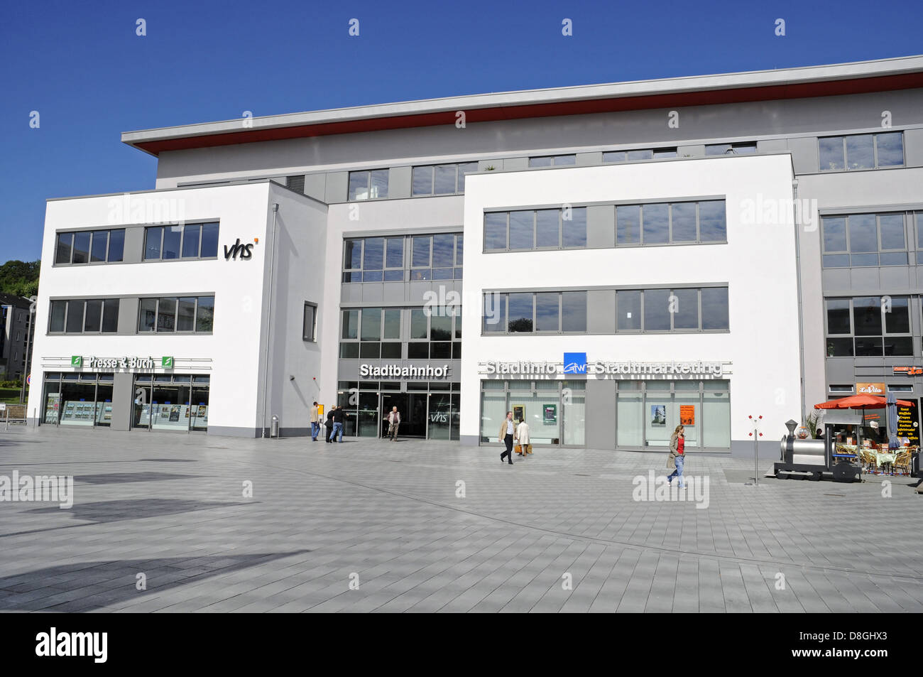 Bahnhof Stockfoto