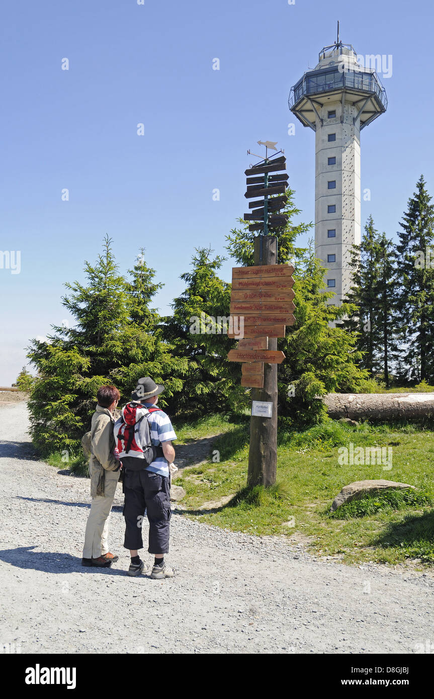 Wandergebiet Stockfoto