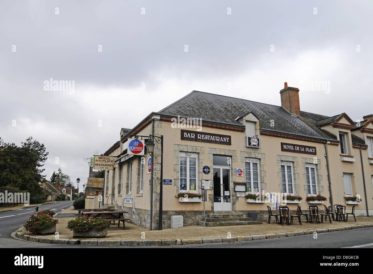 Les Routiers Stockfoto