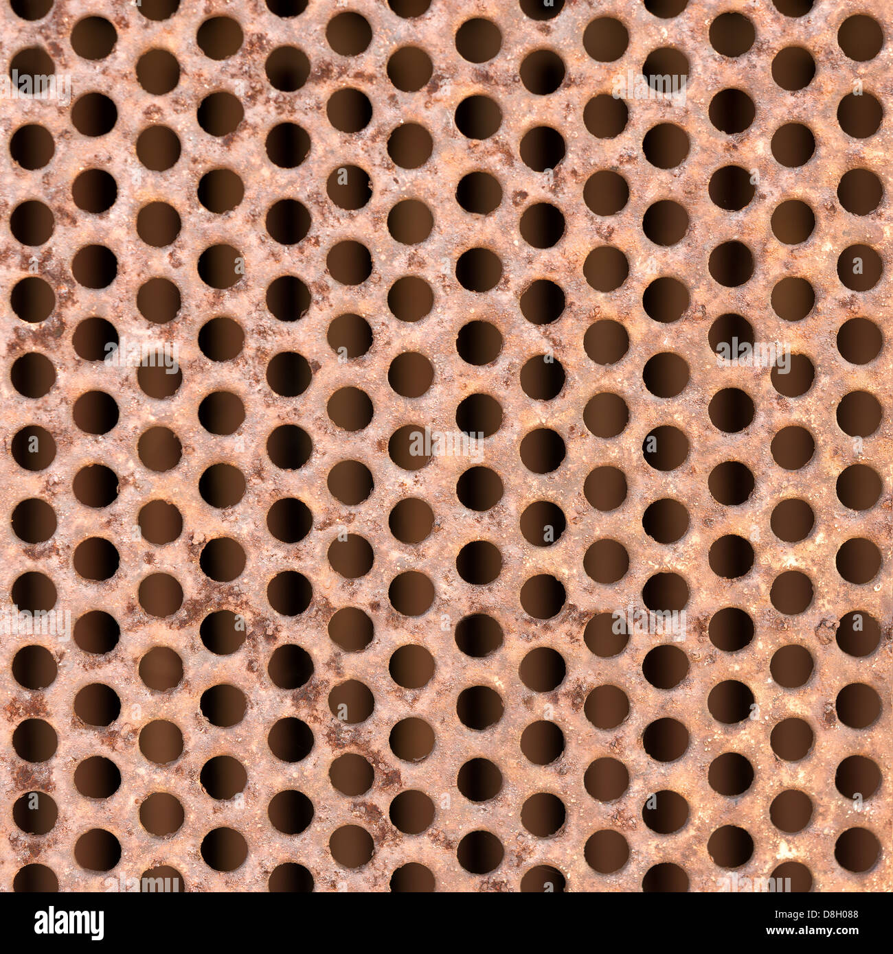 Hintergrund der rostigen metall Stockfoto