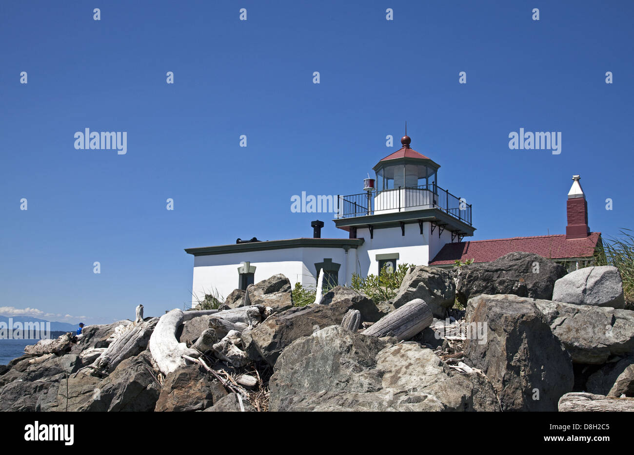 Amerikanische Leuchtturm Stockfoto