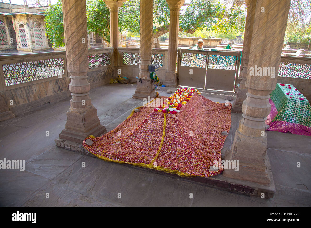 Grab von Tansen, Gwalior, Madhya Pradesh, Indien Stockfoto