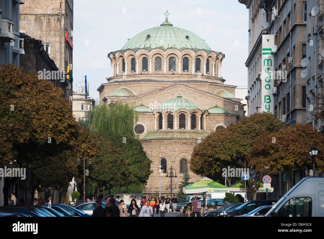 Europa, Bulgarien, Sofia, Sveta Nedelya Kirche Stockfoto