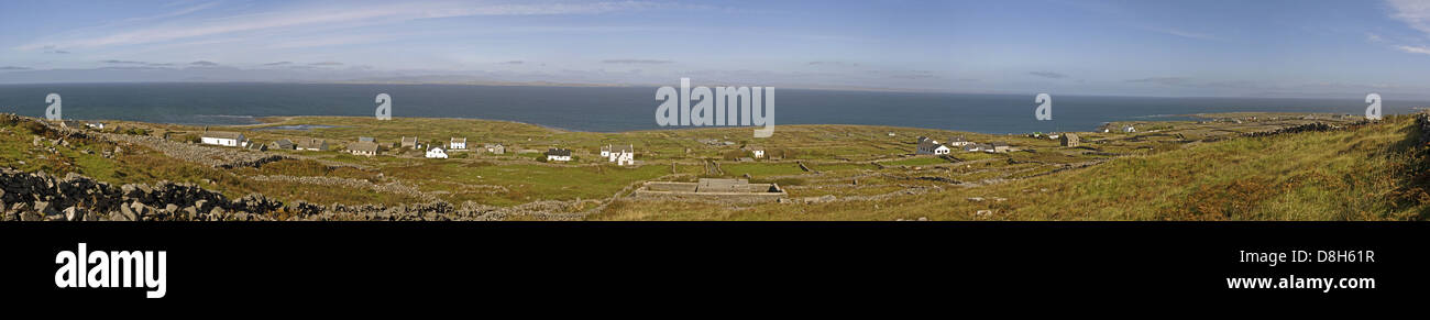 Irische Aran Island Stockfoto