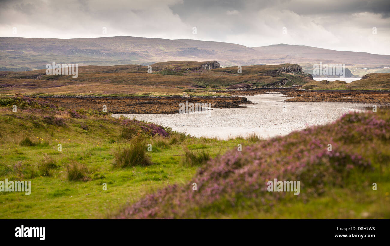 See in den Highlands, Schottland, Vereinigtes Königreich Stockfoto