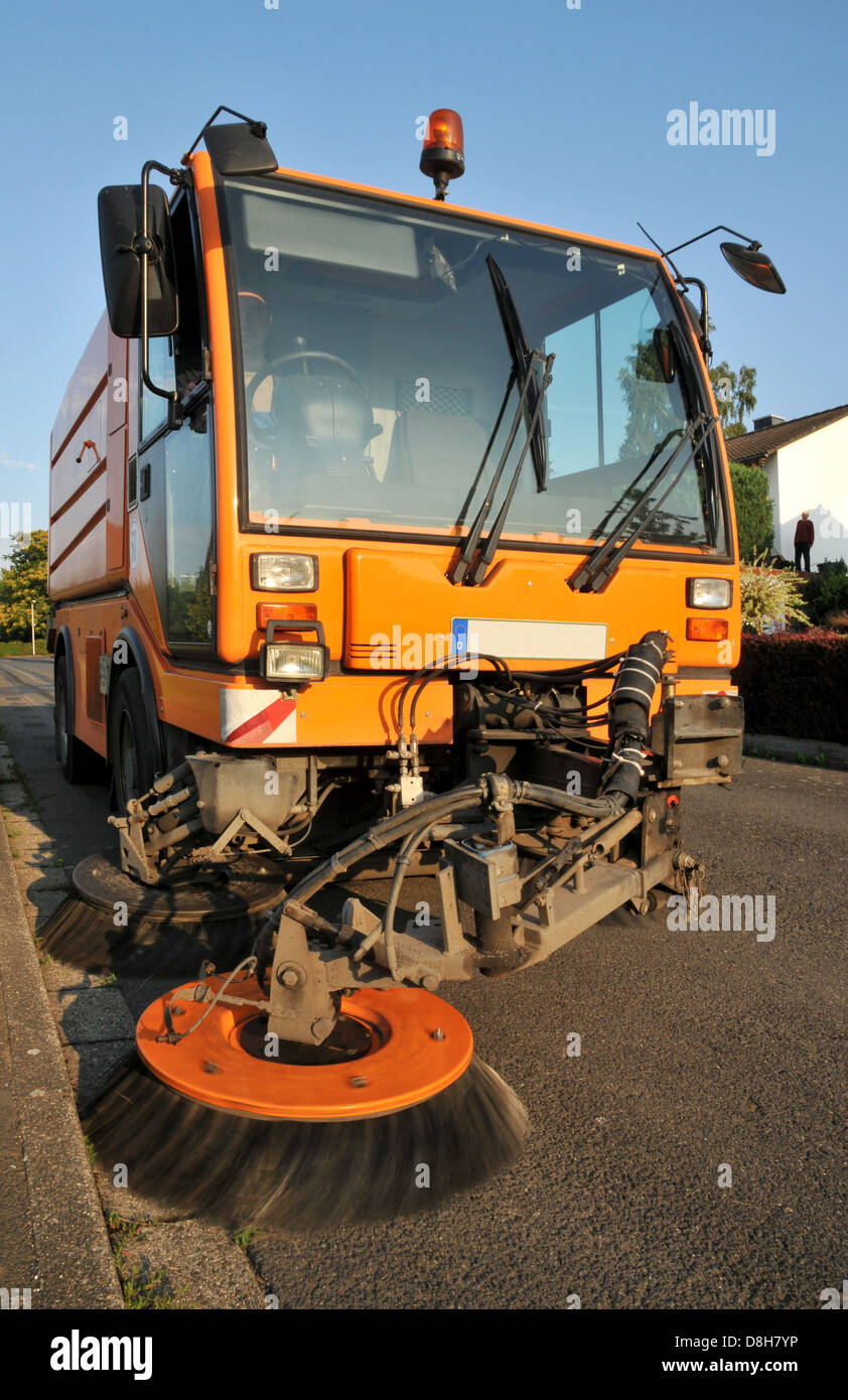 Kehrmaschine Stockfoto