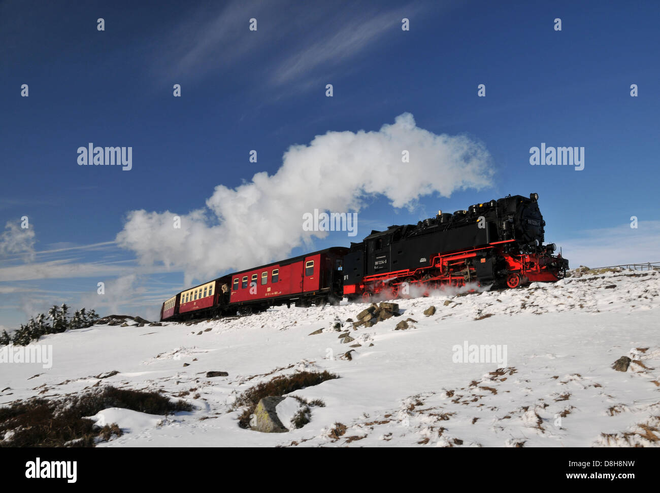 Bahnreise Stockfoto