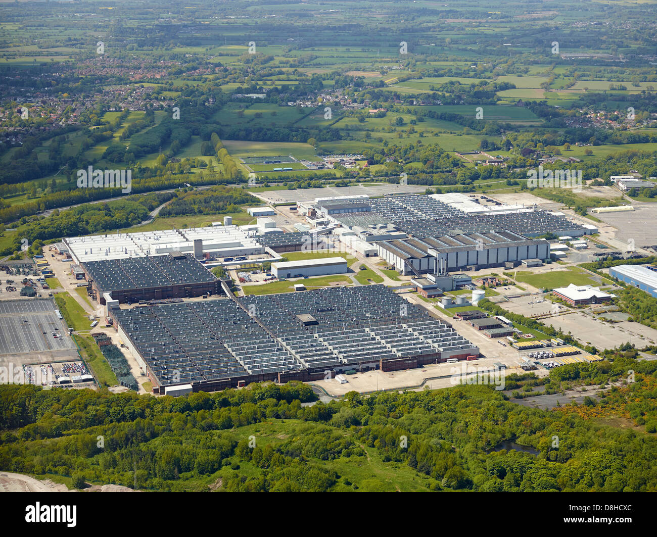 Vauxhall Auto Plant, Ellesmere Port, North West England Stockfoto