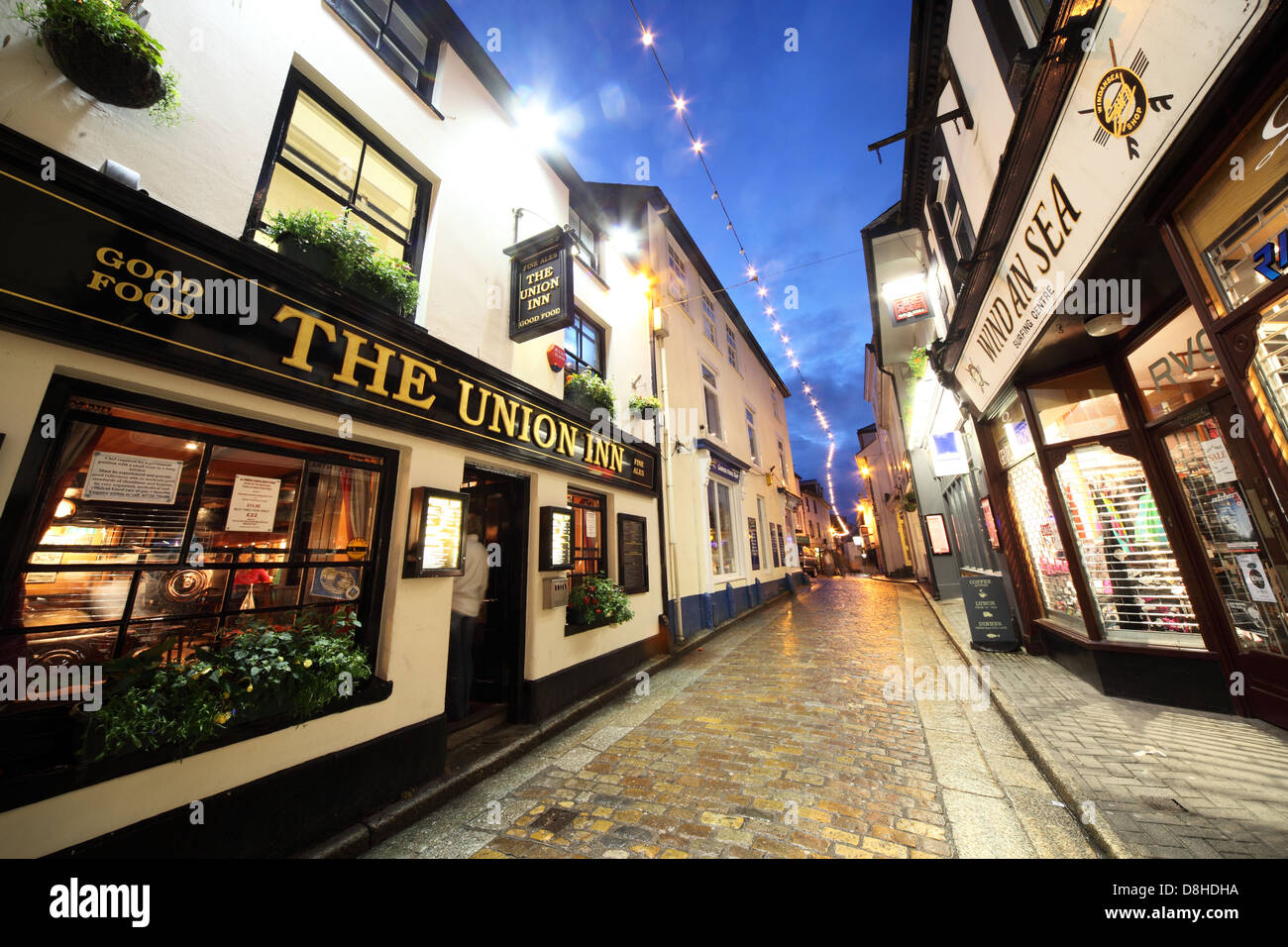 St Ives, Union Inn, 20 Fore Street, St Ives, TR26 1AB, Cornwall Stockfoto