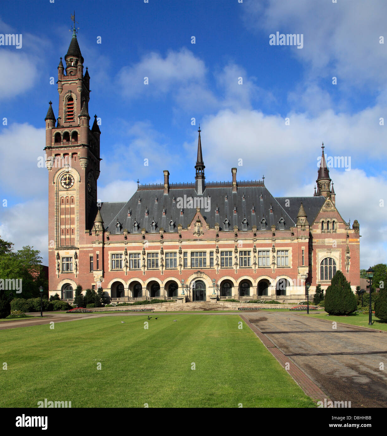 Niederlande, den Haag, Palast des Friedens, Vredespaleis, Stockfoto