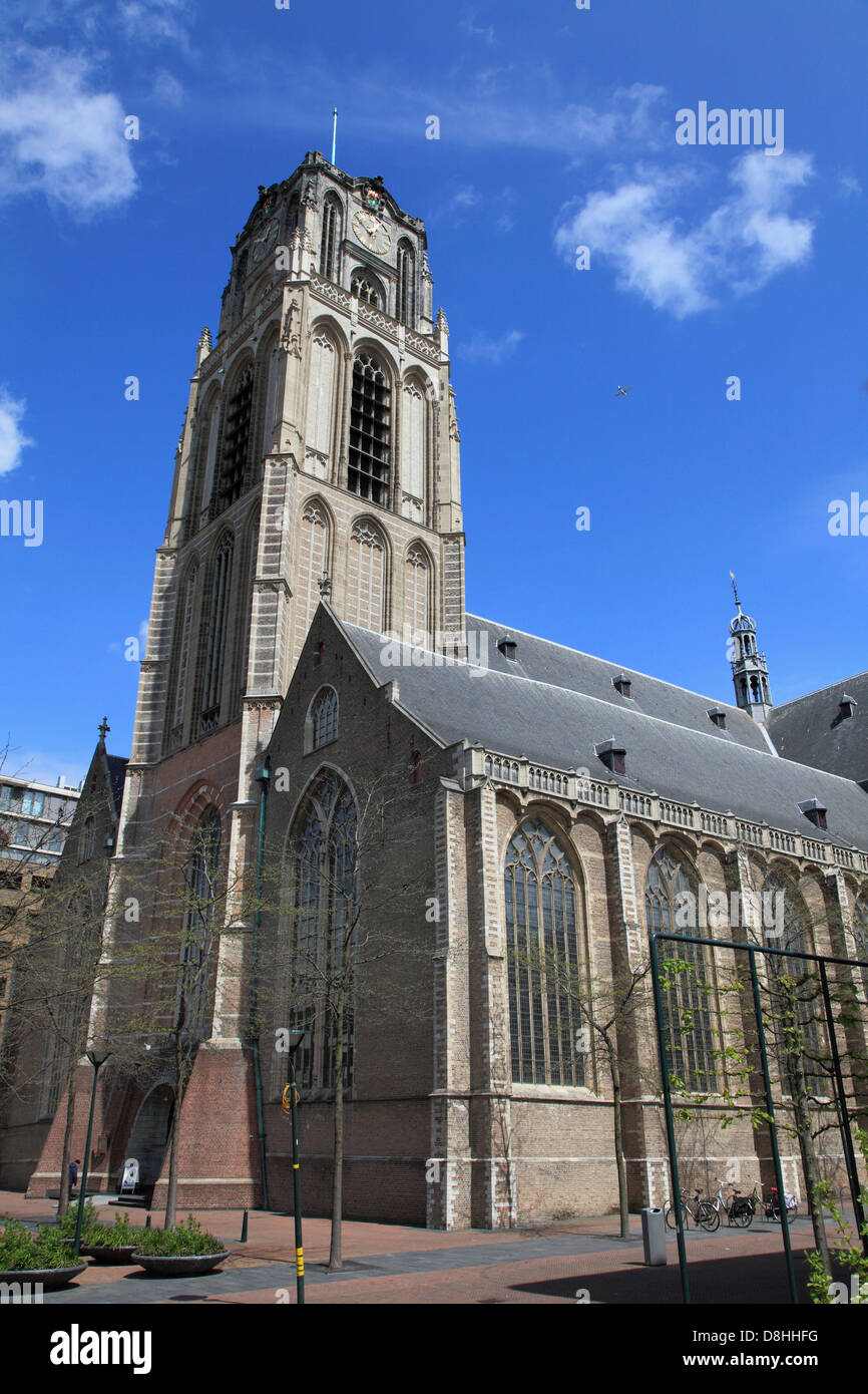 Niederlande, Rotterdam, St. Laurenskerk, Kirche, Stockfoto