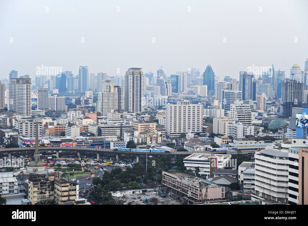 Stadtbild von Bangkok Stockfoto