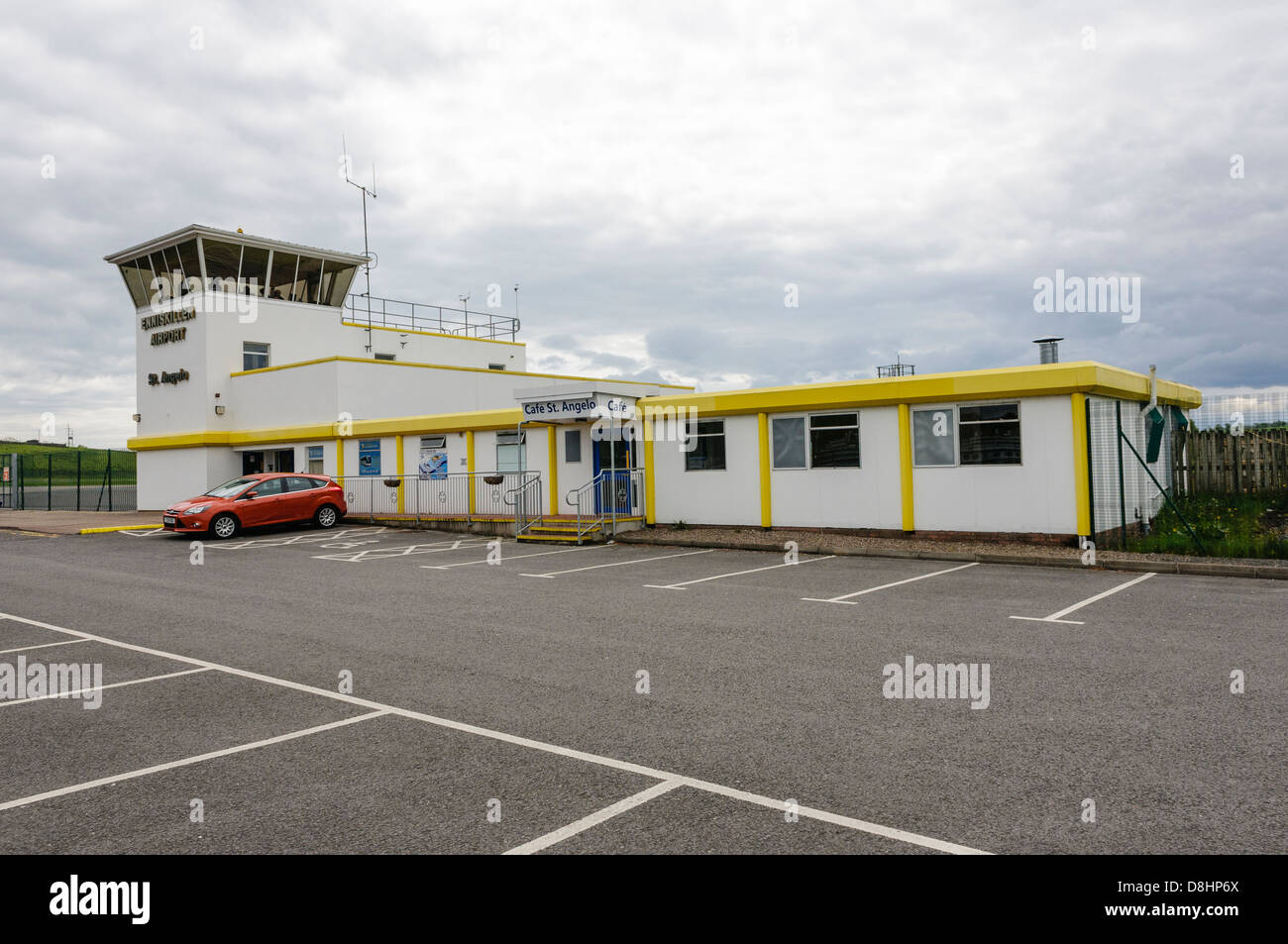 Flughafen St. Angelo, Enniskillen Stockfoto