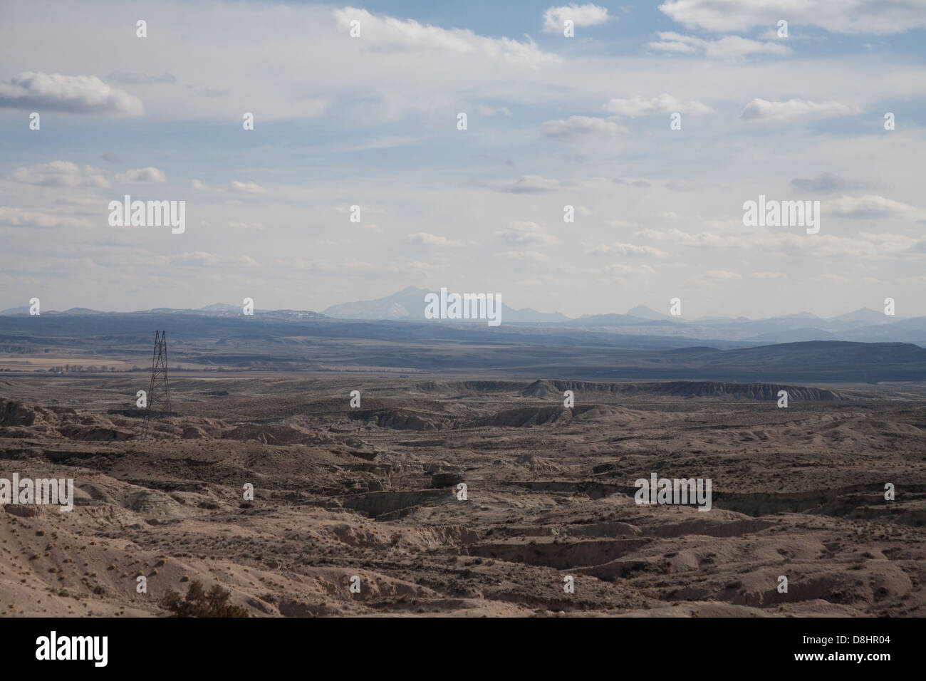 Rocky und Baron Landschaft in Wyoming. Stockfoto