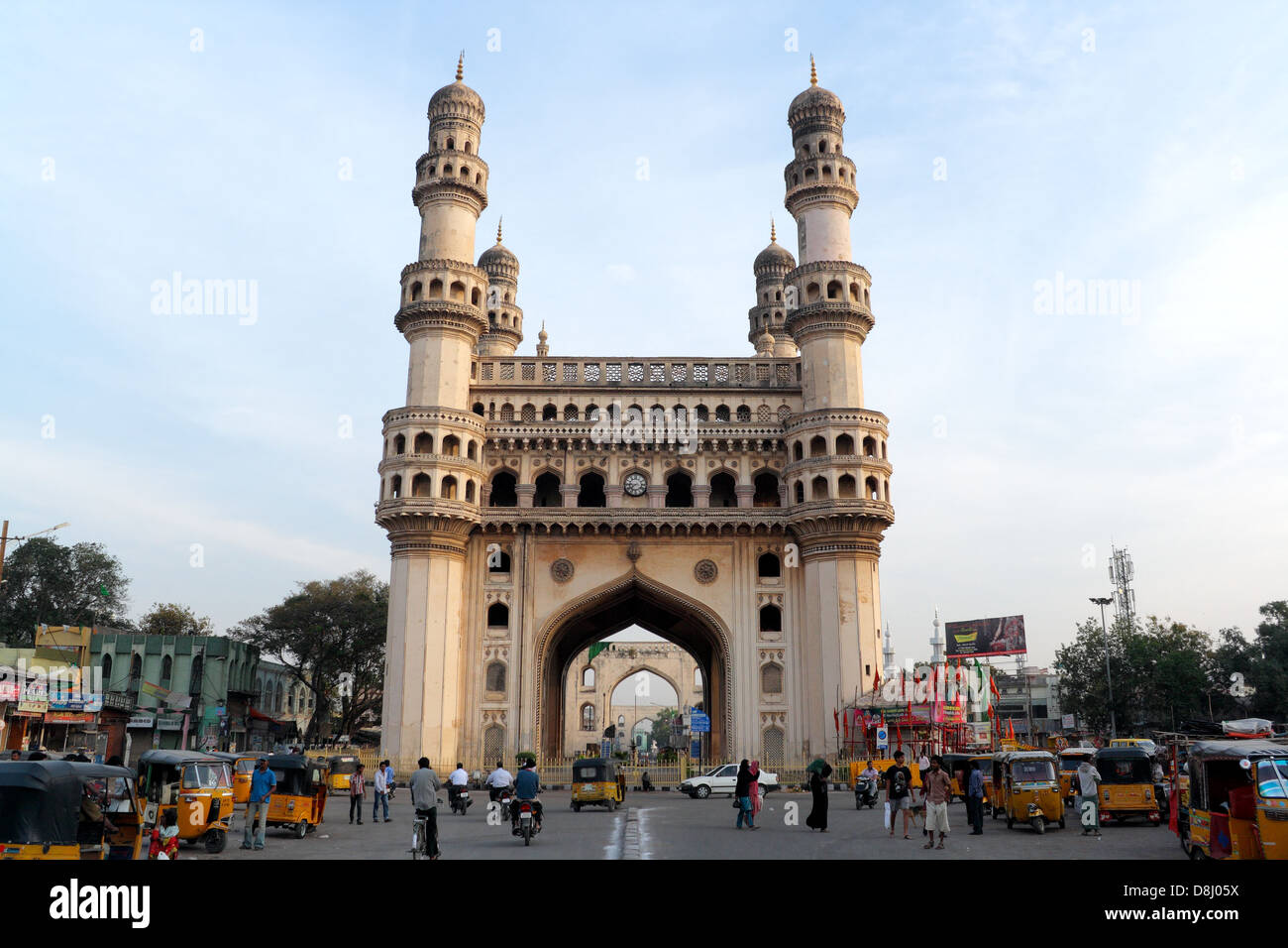 Charminar, Hyderabad, Andhra Pradesh, Indien Stockfoto