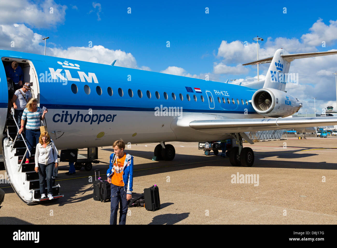 Flughafen Amsterdam Ankunft Terminal Klm www.alamy.de
