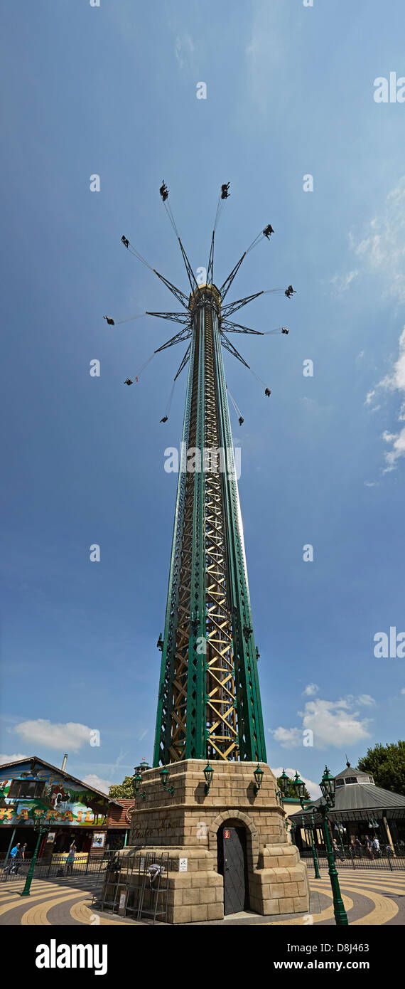 Wien Praterturm oder starflyer Welthöchste bei 117 Meter im Prater