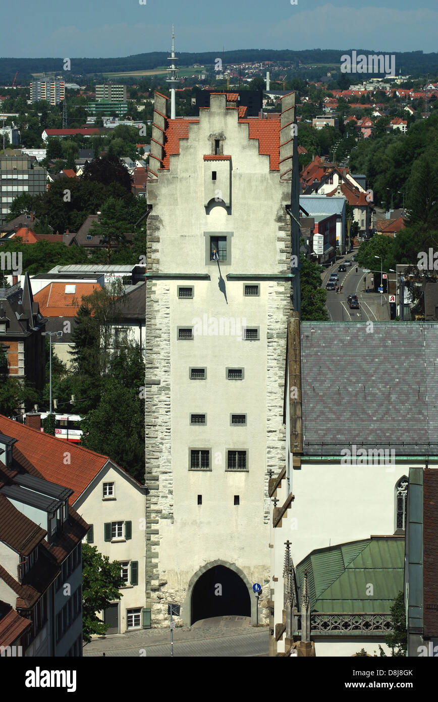 Frauen Tor - Ravensburg Stockfoto