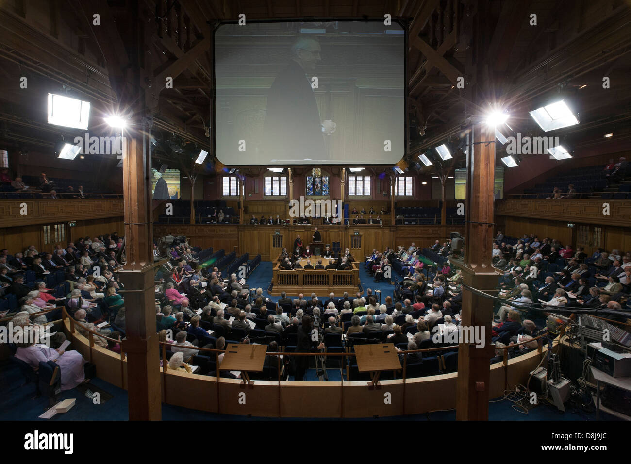 Der Generalversammlung der Church Of Scotland 2010. Stockfoto