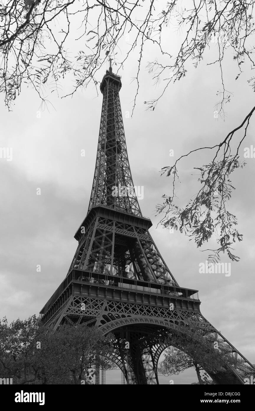 Eiffelturm, Paris, Frankreich Stockfoto