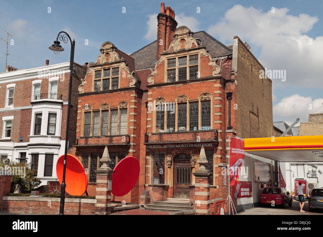Der britischen Royal Society von Bildhauern, 108 Old Brompton Road, South Kensington, London SW7, UK. Stockfoto