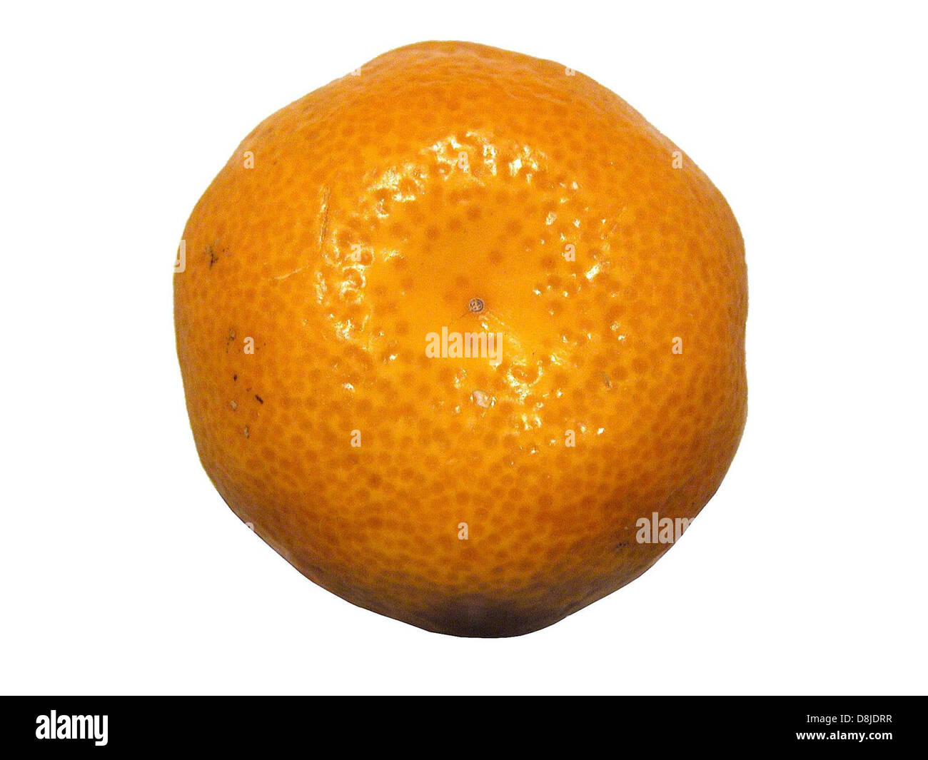 Mandarin Obst auf weißem Hintergrund. Stockfoto