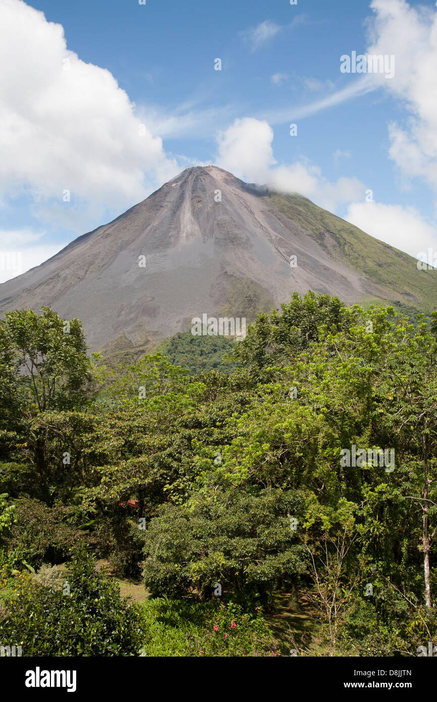 Vulkan Arenal, La Fortuna, Costa Rica Stockfoto