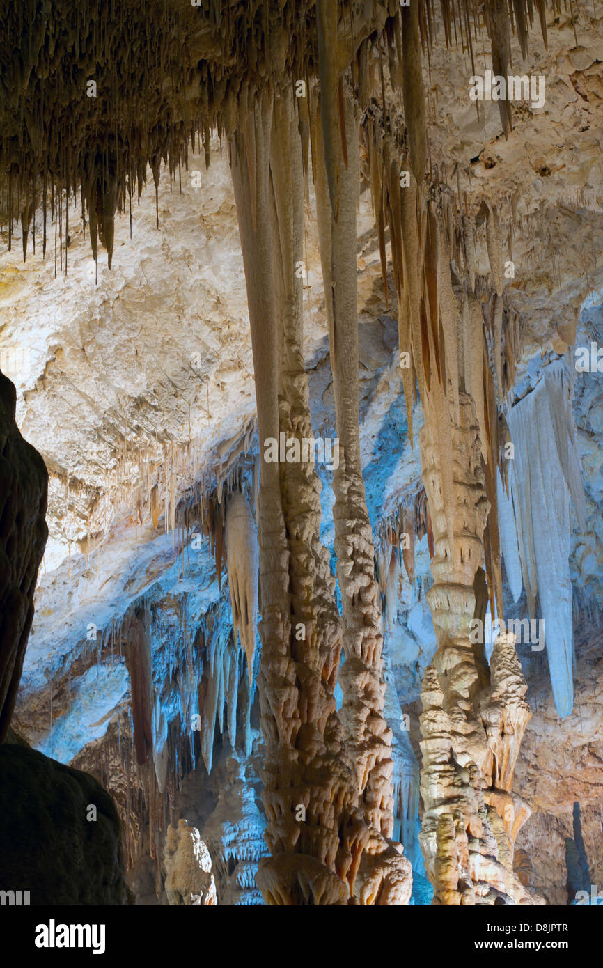 Stalagmit Tropfsteinhöhle Stockfoto