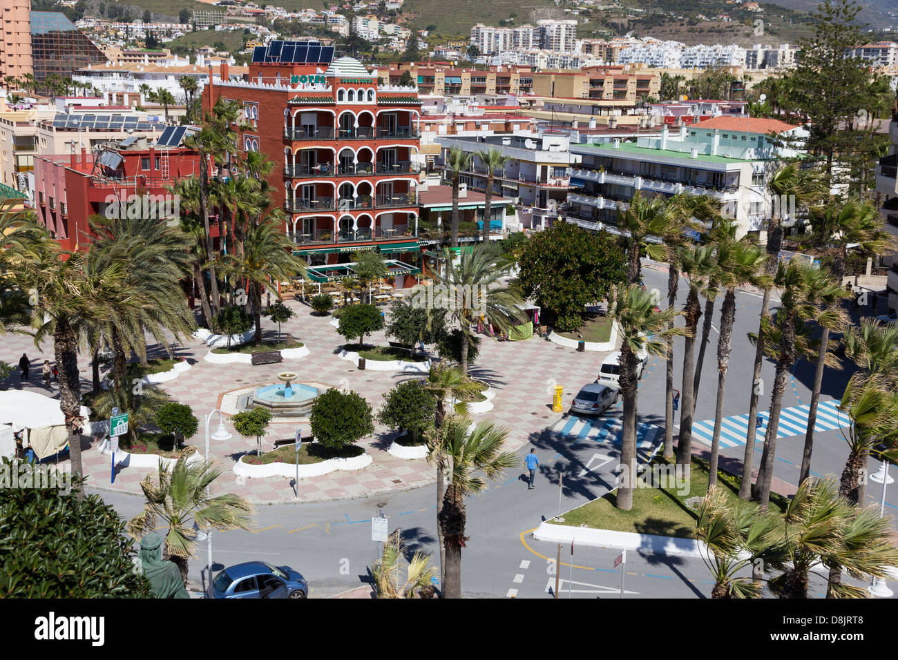 Schönen Platz am Strand von Almunecar Costa Tropical, Andalusien, Spanien Stockfoto