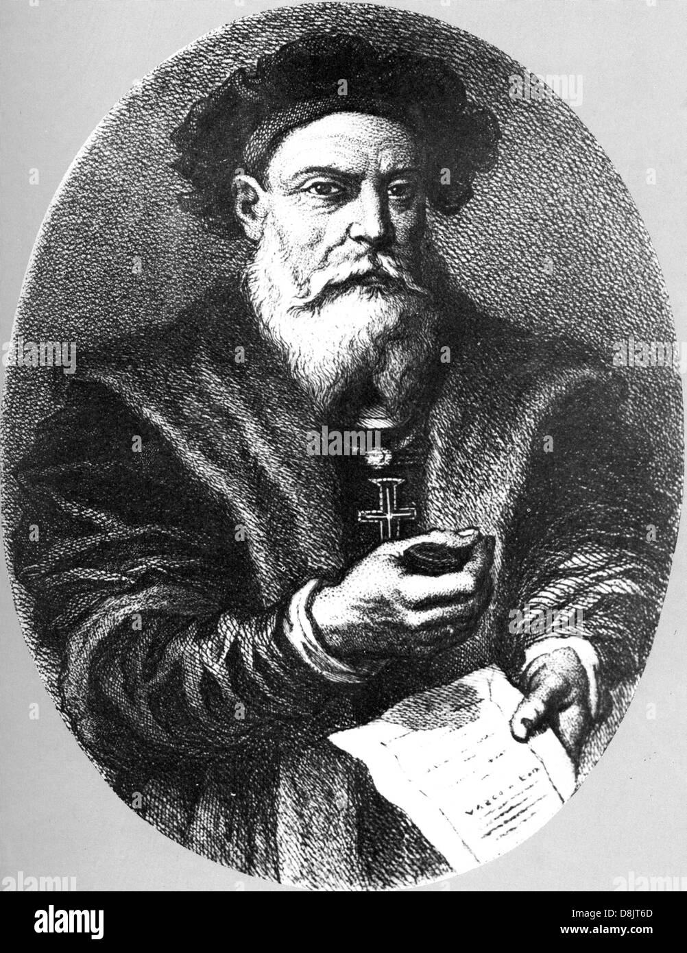 VASCO da GAMA (c 1460-1524) Portugiesisch Explorer Stockfoto