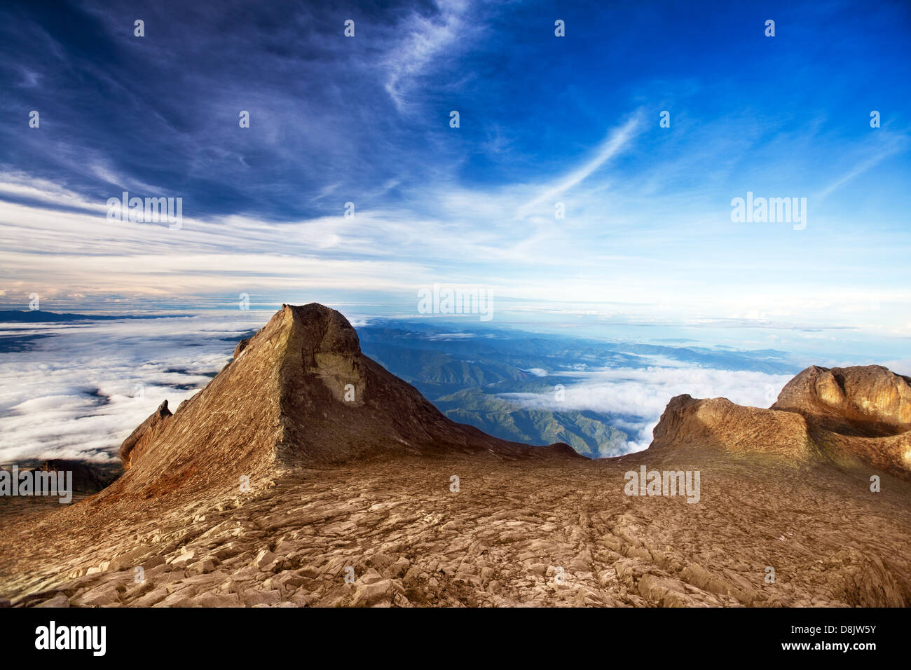 Mount Kinabalu Stockfoto