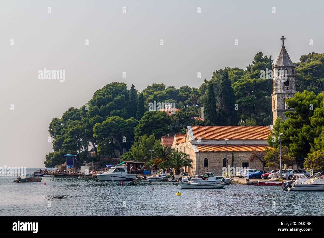 Cavtat, Kirche Stockfoto