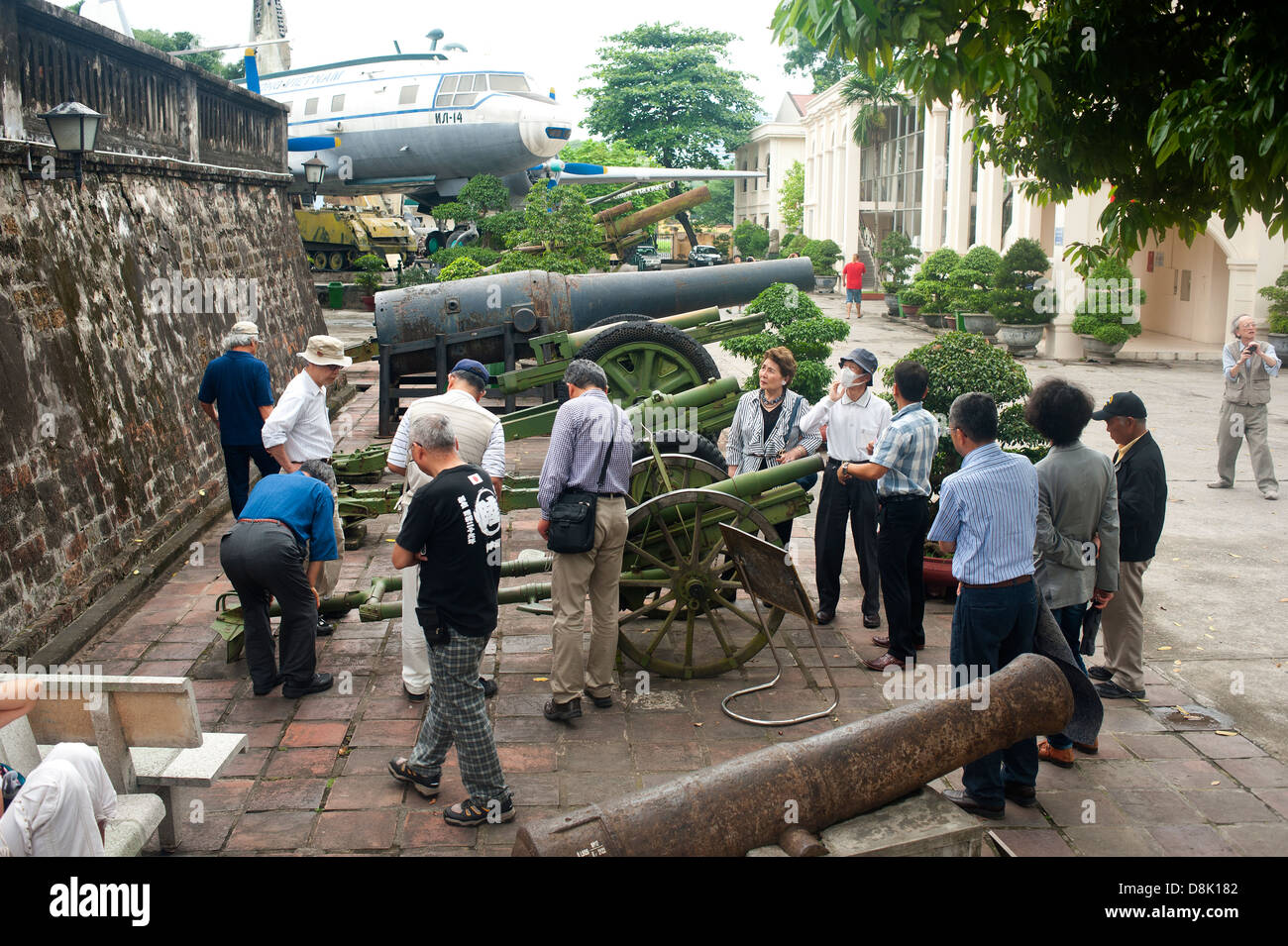 Hanoi, Vietnam - Krieg-Denkmal-museum Stockfoto