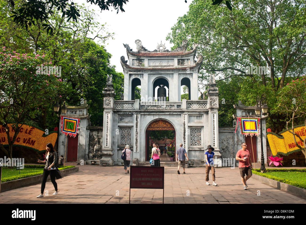 Hanoi, Vietnam - Temple of Literature Stockfoto