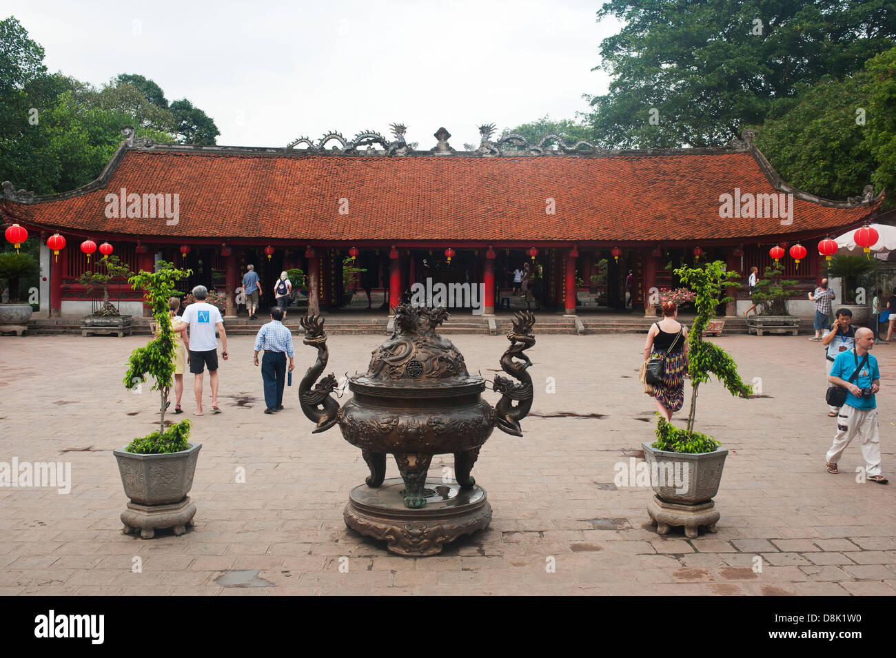 Hanoi, Vietnam - Temple of Literature Stockfoto