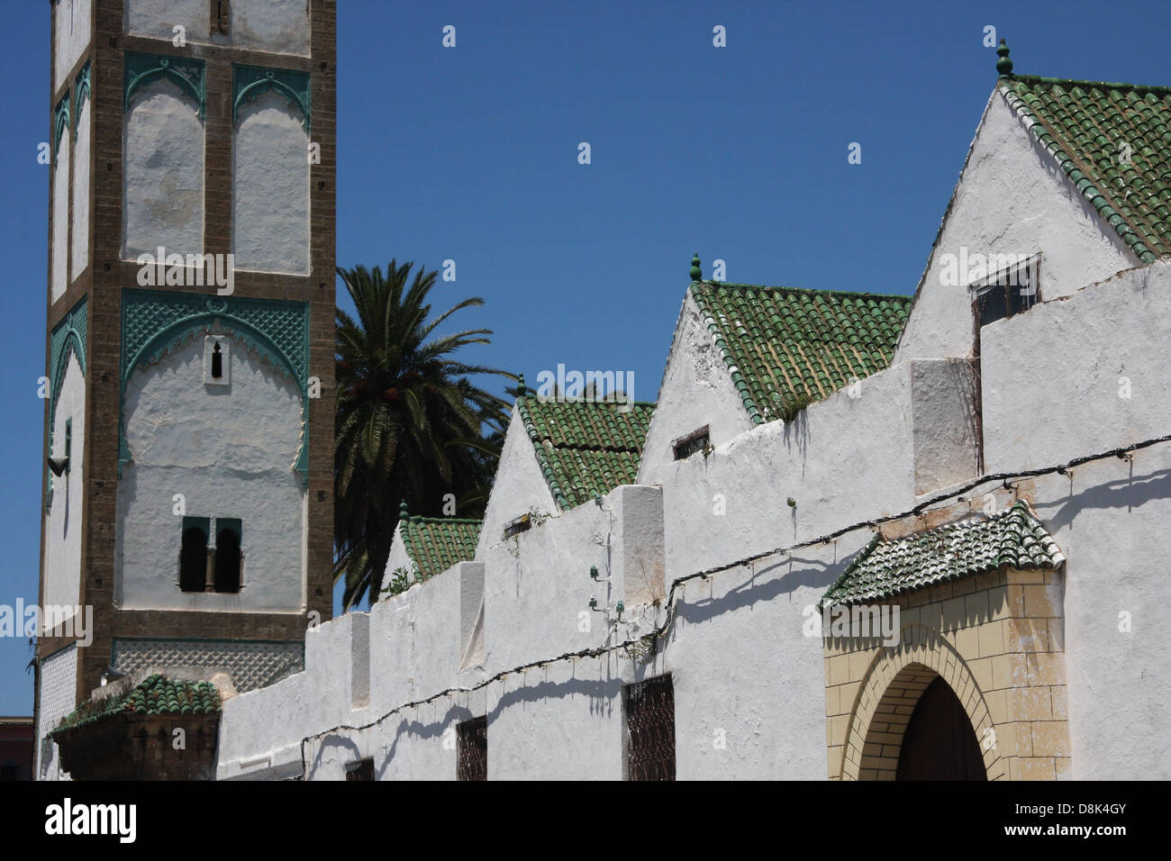 Moschee in Casablanca Stockfoto