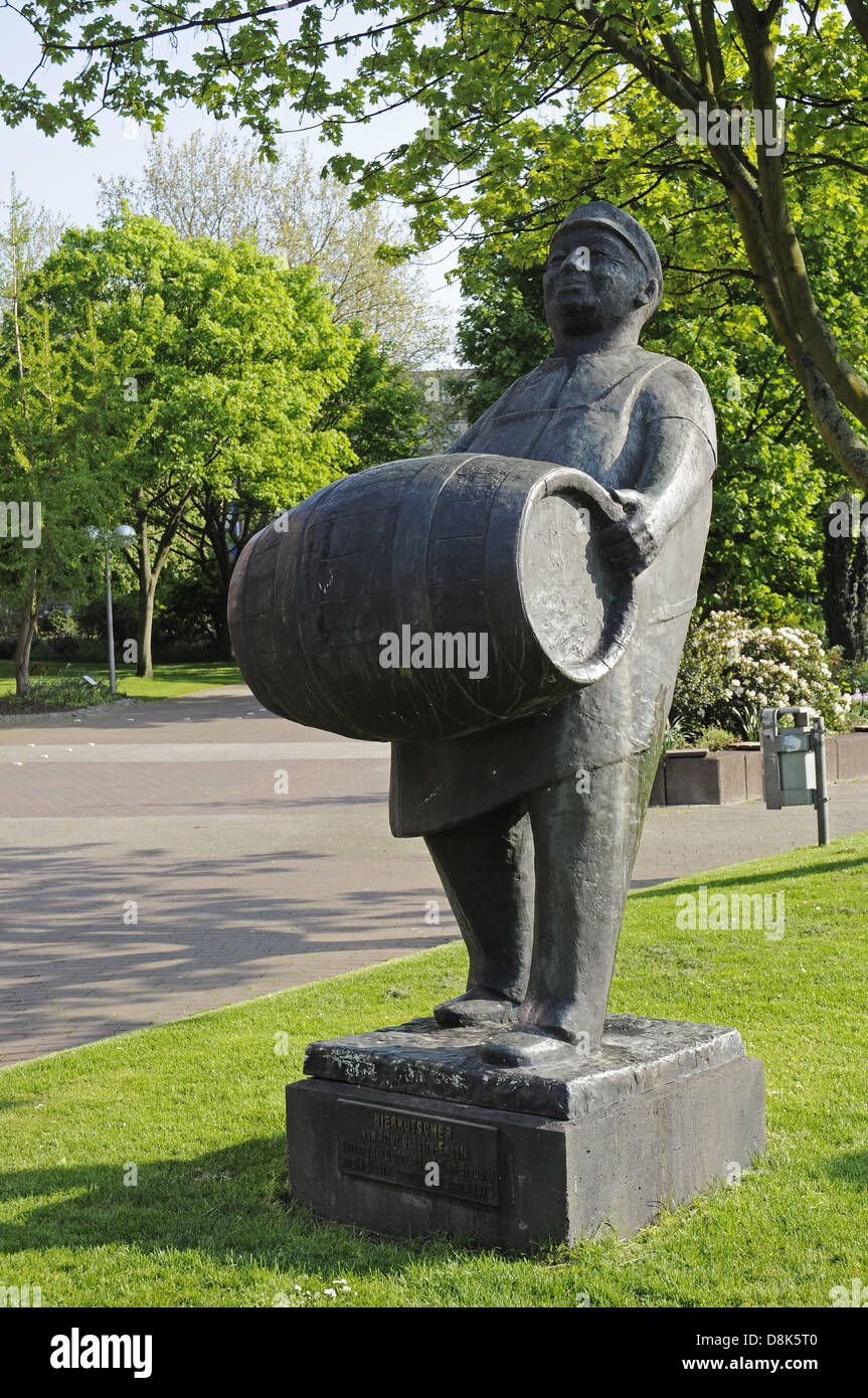 Denkmal-Fuhrmann Stockfoto