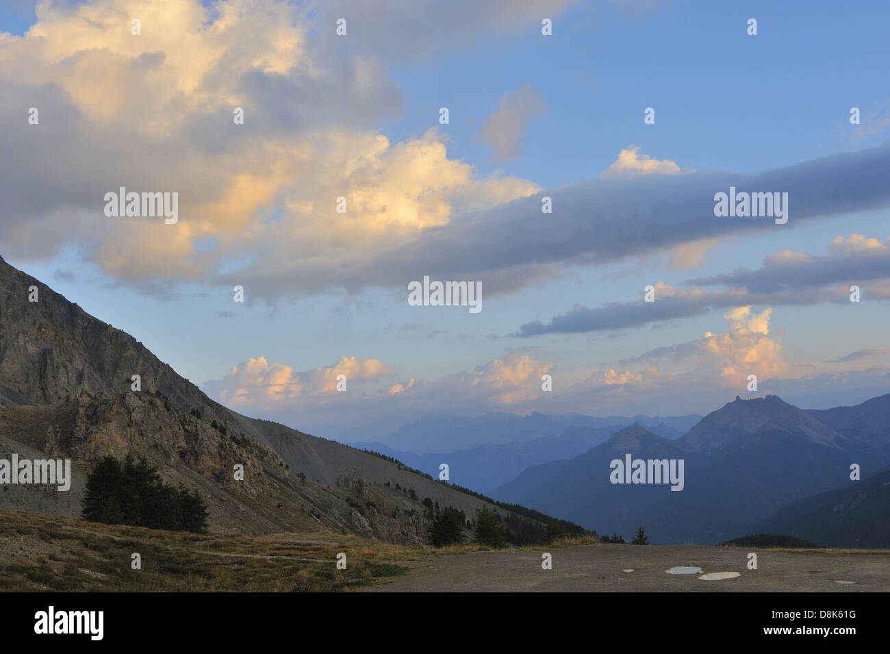 Col d ' Izoard Stockfoto