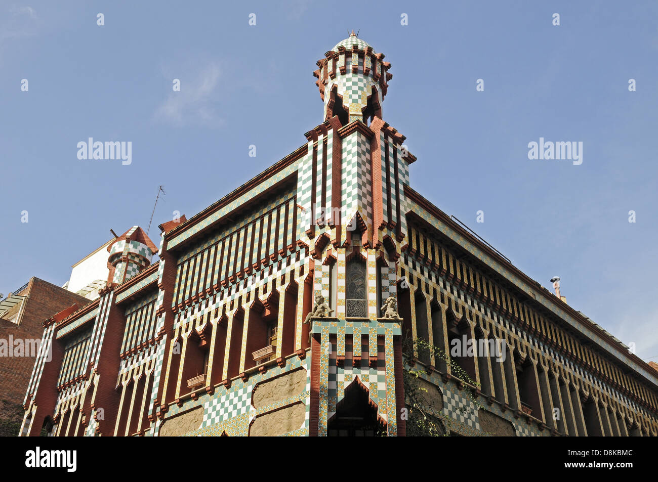 Casa Vicenc Stockfoto